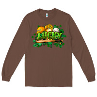 Chestnut St. Patrick's Day Baseball Long Sleeve Tee - HowdyJamesFarm