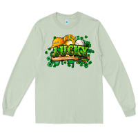Matcha St. Patrick's Day Baseball Long Sleeve Tee - HowdyJamesFarm