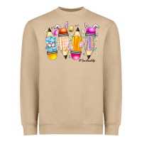 Easter Teacher Life Heavyweight Sweatshirt | Teevron
