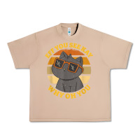Burro funny retro sunset eff you see kay why oh you cat lovers t shirt Urban Heavy Tee - ArtChic