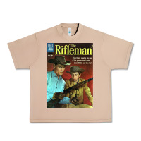 Burro The Rifleman Retro Western Urban Heavy Tee - ArtChic
