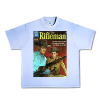 Grape Ice The Rifleman Retro Western Urban Heavy Tee - ArtChic