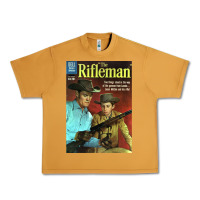 Peanut Butter The Rifleman Retro Western Urban Heavy Tee - ArtChic