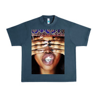 Midnight Navy erykah badu baduizm 1 Urban Heavy Tee - ArtChic