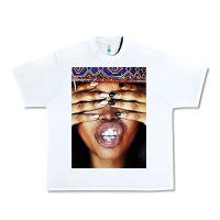 White erykah badu baduizm 1 Urban Heavy Tee - ArtChic