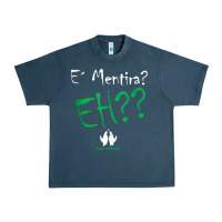 Midnight Navy e mentira rochyrd dominican wawawa cool dembow green tank top Urban Heavy Tee - ArtChic