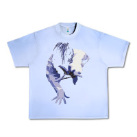 Grape Ice sadako 1 Urban Heavy Tee - ArtChic