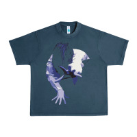 Midnight Navy sadako 1 Urban Heavy Tee - ArtChic