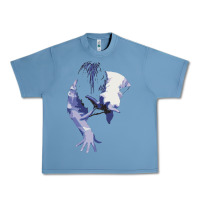 Pebble Blue sadako 1 Urban Heavy Tee - ArtChic