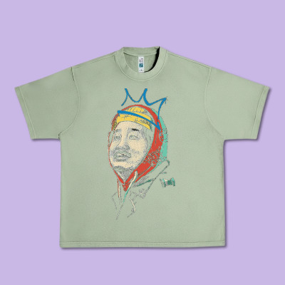 Animated Bobby Lee Tiger Belly Urban Heavy Tee Designed By Artchic