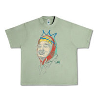 Oil Green animated bobby lee tiger belly Urban Heavy Tee - ArtChic