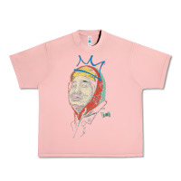 Salmon animated bobby lee tiger belly Urban Heavy Tee - ArtChic