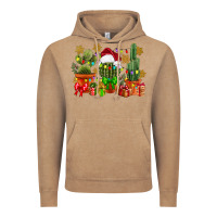 Vintage Coffee christmas cactus Vintage Hoodie - CowGirlArtShop