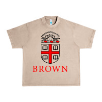 French Oak brown university Urban Heavy Tee - ArtChic