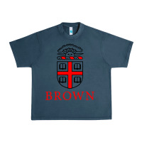 Midnight Navy brown university Urban Heavy Tee - ArtChic