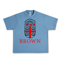 Pebble Blue brown university Urban Heavy Tee - ArtChic