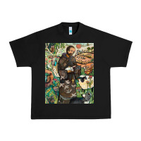 Black saint francis Urban Heavy Tee - ArtChic