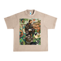 French Oak saint francis Urban Heavy Tee - ArtChic