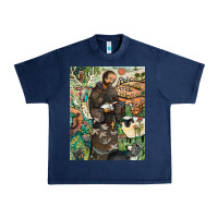 Navy saint francis Urban Heavy Tee - ArtChic
