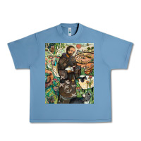 Pebble Blue saint francis Urban Heavy Tee - ArtChic