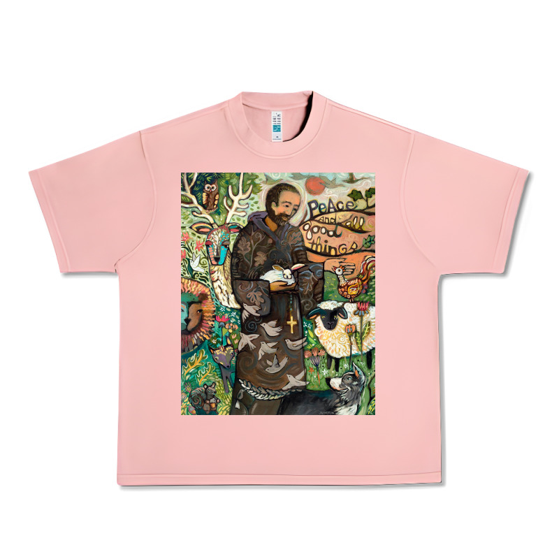 Saint Francis Urban Heavy Tee by ArtChic | Teevron