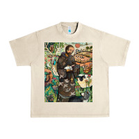 Sandshell saint francis Urban Heavy Tee - ArtChic