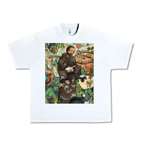 White saint francis Urban Heavy Tee - ArtChic