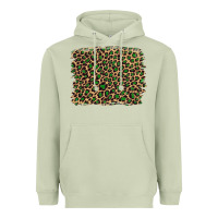 Matcha leopard with green glitter Heavyweight Hoodie - Artiststas