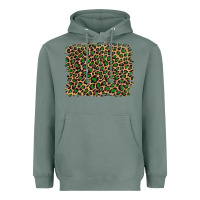 Sage leopard with green glitter Heavyweight Hoodie - Artiststas