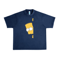 Navy simpsons Urban Heavy Tee - ArtChic