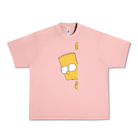 Salmon simpsons Urban Heavy Tee - ArtChic