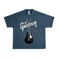 Midnight Navy les paul classic guitar classic Urban Heavy Tee - ArtChic