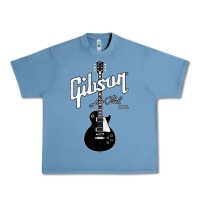 Pebble Blue les paul classic guitar classic Urban Heavy Tee - ArtChic