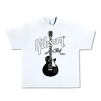 White les paul classic guitar classic Urban Heavy Tee - ArtChic