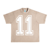 French Oak number 11 shirt sports player number back of shirt Urban Heavy Tee - ArtChic