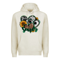Soccer Hearts Premium Hoodie | Teevron