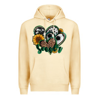 Pina Colada soccer hearts Premium Hoodie - Jasminsmagicworld