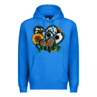 True Royal soccer hearts Premium Hoodie - Jasminsmagicworld
