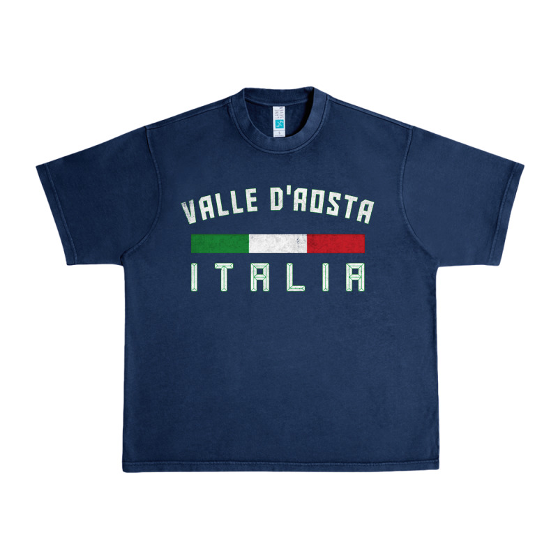 Valle D'aosta Italia Italy Region Typography Design Urban Heavy Tee by ArtChic | Teevron