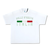 White valle d'aosta italia italy region typography design Urban Heavy Tee - ArtChic