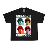 Black unbought unbossed shirley chisholm retro vintage gift long sleeve t sh Urban Heavy Tee - ArtChic
