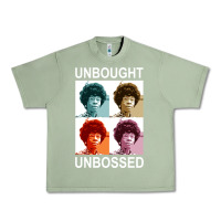 Oil Green unbought unbossed shirley chisholm retro vintage gift long sleeve t sh Urban Heavy Tee - ArtChic