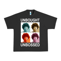 Unbought Unbossed Shirley Chisholm Retro Vintage Gift Long Sleeve T Sh Urban Heavy Tee | Teevron