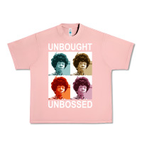 Salmon unbought unbossed shirley chisholm retro vintage gift long sleeve t sh Urban Heavy Tee - ArtChic