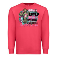Cardinal she is loved Premium Sweatshirt - BarkalooDesign
