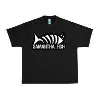 Black SAMANTHA FISH MUSIC ARTWORK Essential Urban Heavy Tee - ArtChic