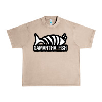 French Oak SAMANTHA FISH MUSIC ARTWORK Essential Urban Heavy Tee - ArtChic
