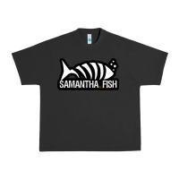 Pigment Black SAMANTHA FISH MUSIC ARTWORK Essential Urban Heavy Tee - ArtChic