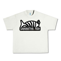 Pistachio SAMANTHA FISH MUSIC ARTWORK Essential Urban Heavy Tee - ArtChic