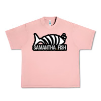 Salmon SAMANTHA FISH MUSIC ARTWORK Essential Urban Heavy Tee - ArtChic